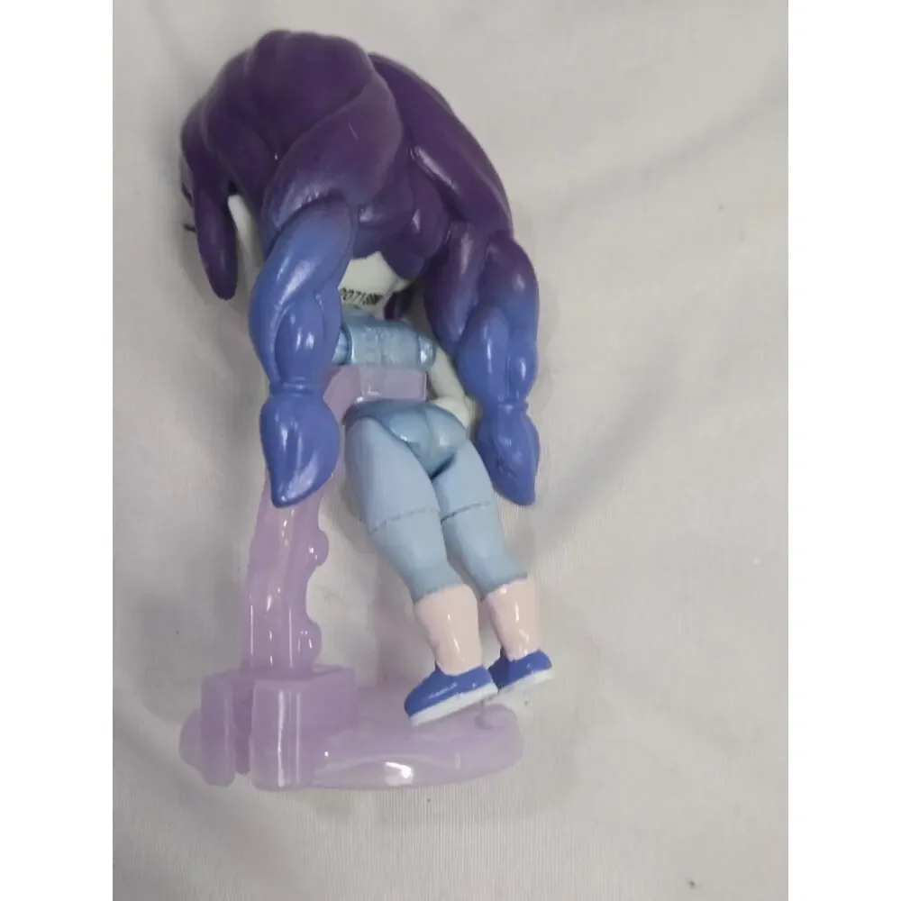 Zombaes Forever Doll Strike Out! Figure Cake Topper Glitter Fashion Blue